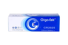 Giga-tek CR2025 Lithium Coin Battery - Pack of 1
