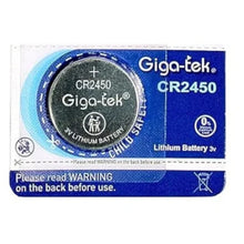 Giga-tek CR2450 Lithium Coin Battery - Pack of 1
