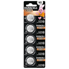Duracell CR2025 3V Lithium Coin Battery, 1 Battery