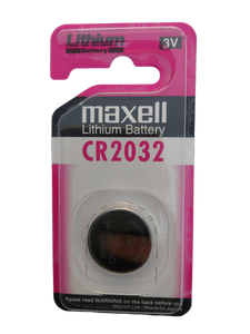 CR2032 Maxell Lithium 3V Coin Battery, 1 Battery - Royal Technologies :::::  genuinebattery.com