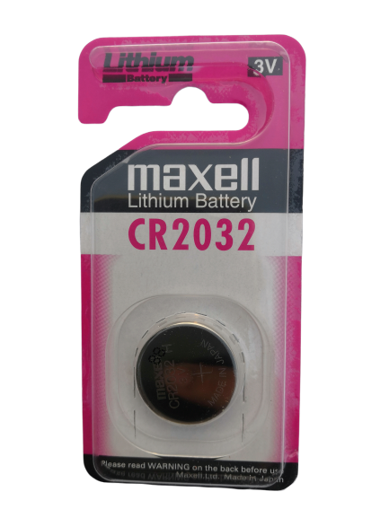 CR2032 Maxell Lithium 3V Coin Battery, 1 Battery - Royal Technologies :::::  genuinebattery.com