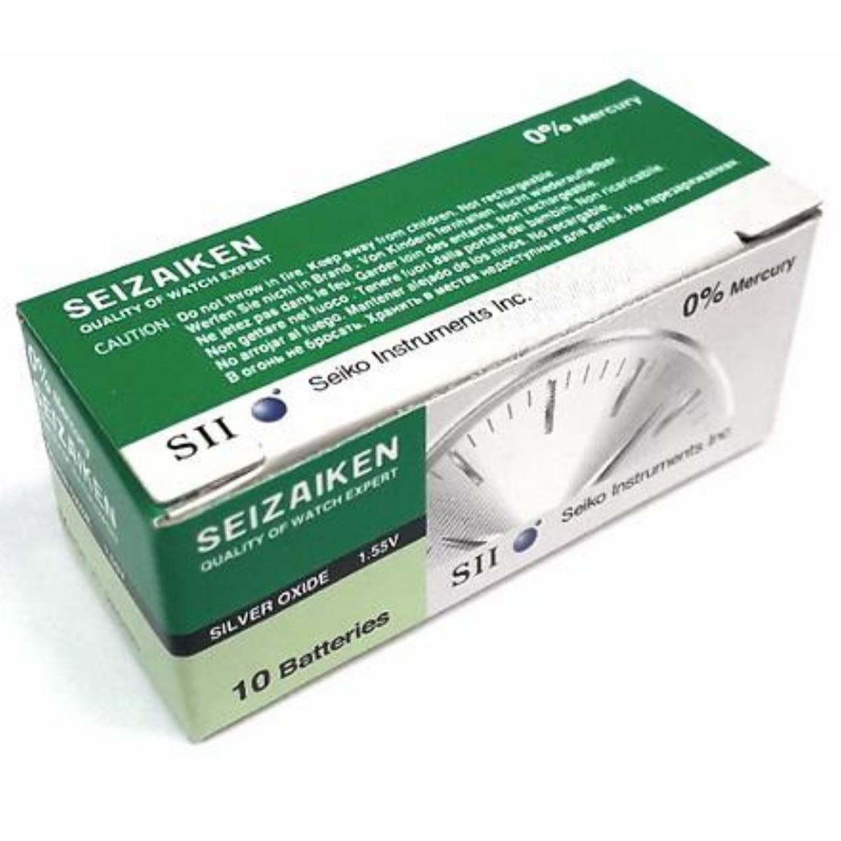 seiunsky724出品 SR721SW 362 Seizaiken Silver Oxide Battery japan india original