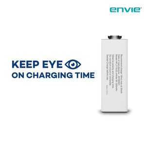 ENVIE® (9v Infinite) Ni-Mh 300mAh Rechargeable Battery pack of 1