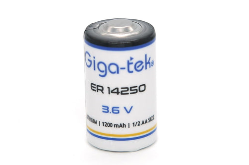 Giga-tek ER14250 3.6v 1200mAh Lithium Battery Pack of 1