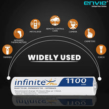 ENVIE® (AAA11002PL) AAA Rechargeable Batteries, High-Capacity Ni-MH 1100 mAh, (Pack of 2) - Royal Technologies :::::  genuinebattery.com