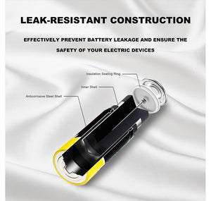 Giga-tek Industrial Alkaline Battery 9v - Single Pack