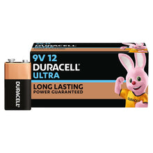 Duracell Ultra 9V Battery, Pack of 12