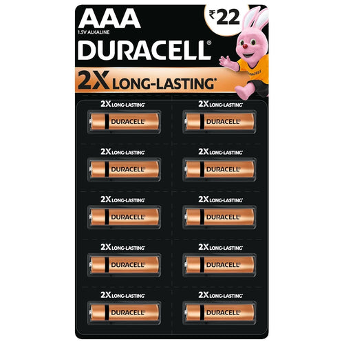Duracell Chhota Power AAA Alkaline Batteries, Pack of 10 - Royal Technologies :::::  genuinebattery.com