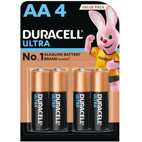Duracell Ultra Alkaline AA - Pack of 4