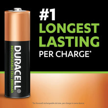 Duracell AA Rechargeble Cell 2500mah (2 Batteries)