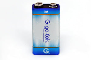 Giga-tek Industrial Alkaline Battery 9v - Single Pack