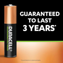 Duracell Rechargeable AAA 750mAh Batteries, Pack of 4