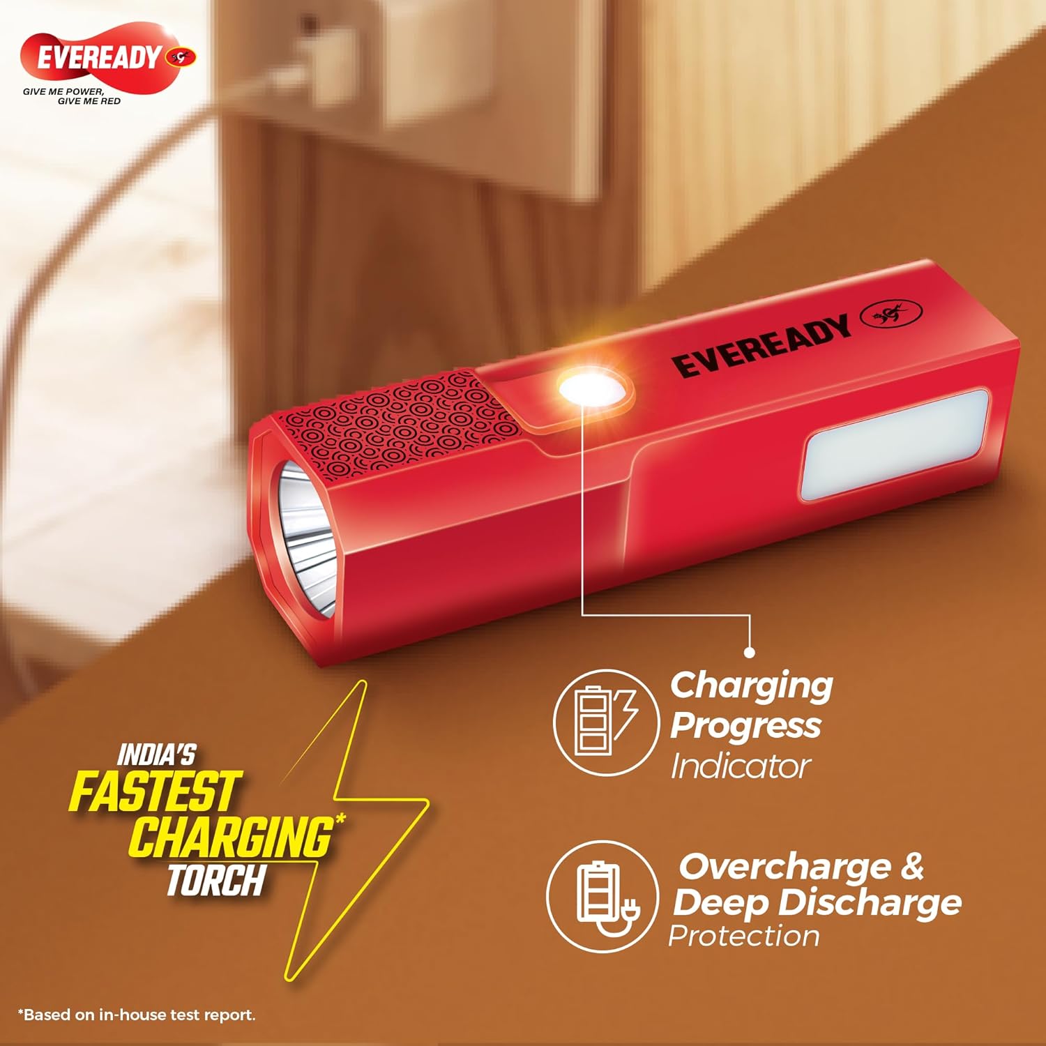 can you overcharge a rechargeable eveready led flashlight battery Streak DL22 1W Emergency Torch Eveready DL85 Torch | Durable