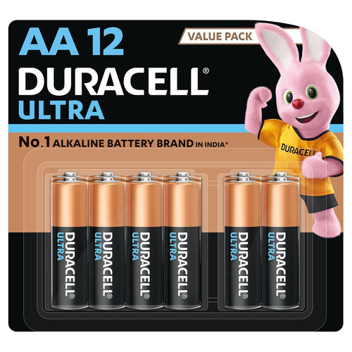 Duracell Ultra AA Battery Pack of 12