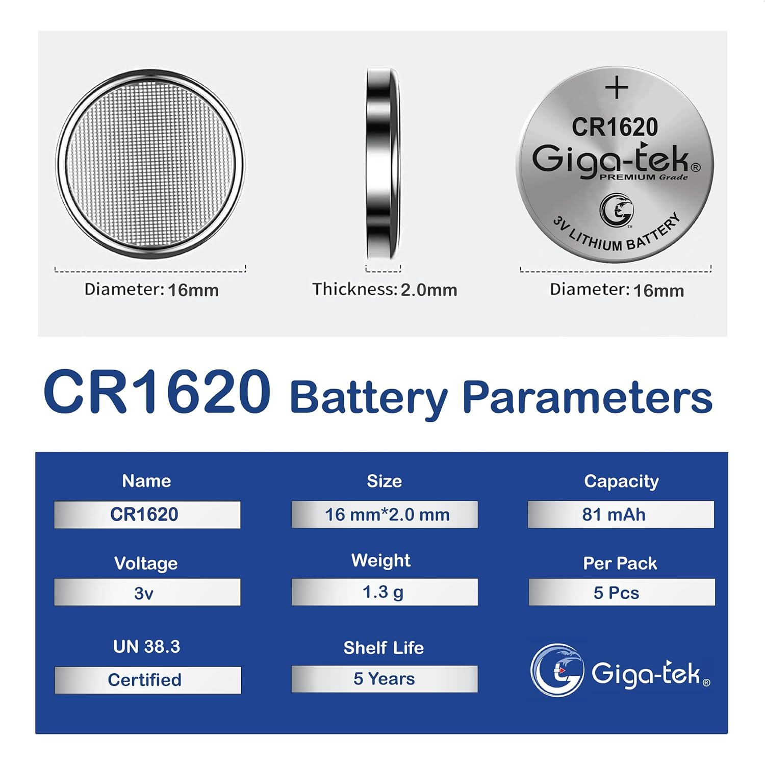Murata Lithium 3V Batteries Size CR2016 1000 Wholesale Pack 