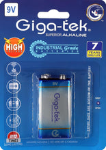 Giga-tek Industrial Alkaline Battery 9v - Single Pack
