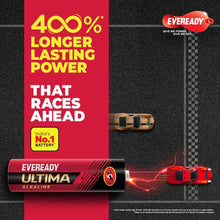 Eveready Ultima Alkaline AA Battery, Eco-Friendly Batteries for High-Drain Devices Household Devices & Toys, Pack of 10