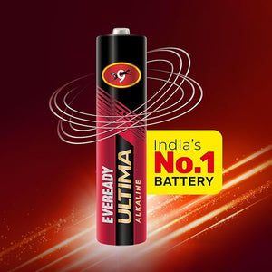 Eveready Ultima Alkaline AAA Battery, Anti-Leak Turbolock Technology, Pack of 10Anti-Leak Turbolock Technology, Devices & Toys, Pack of 10