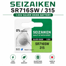 SR716SW 315 Seizaiken Silver Oxide Battery, 1 Battery