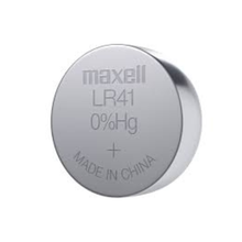 LR41 Maxell Alkaline Button cell Battery , 2 Battery PACK