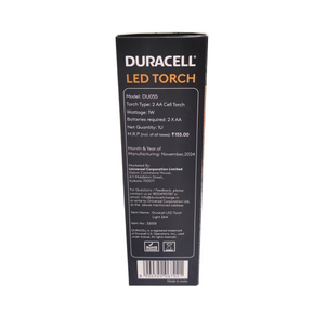 Duracell LED Torch DUO55 2 AA BATTERY PACK OF 1