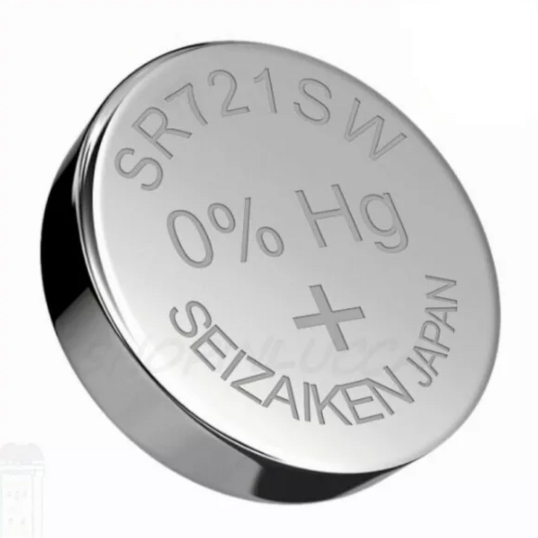 SR721SW 362  Seizaiken Silver Oxide Battery, 1 Battery