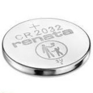 Renata CR2032 Lithium Coin Battery, 1 Battery