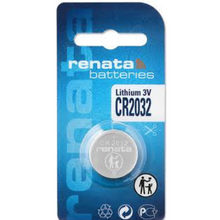 Renata CR2032 Lithium Coin Battery, 1 Battery