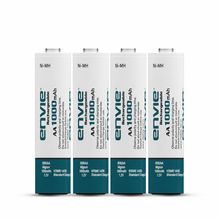 ENVIE® (AA10004PLNi-MH) Quick Rechargeable AA 1000mAh Ni-MH Batteries, Low Self Discharge, Rechargeable Upto 500 Times (Pack of 4) - Royal Technologies :::::  genuinebattery.com