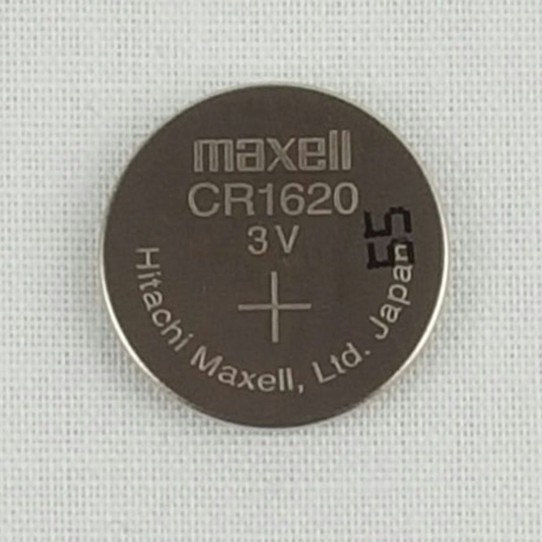 CR1620 Maxell Lithium 3V Coin Battery, 1 Battery