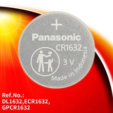 Panasonic CR1632 3V Lithium Coin Battery, 1 Battery