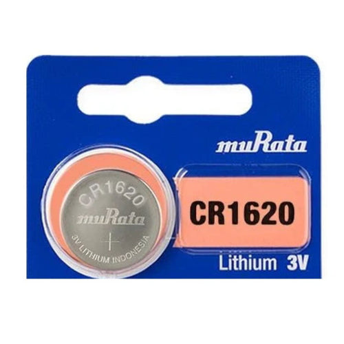 Murata CR1620 Battery DL1620 ECR1620 3V Lithium Coin Cell ( 1 Battery)