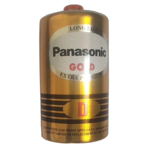 Panasonic D Size LR20 Zinc Carbon Battery pack of 4