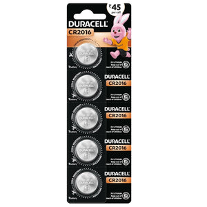 Duracell CR2016 3V Lithium Coin Battery,1 Battery use in keyfobs, Scales, wearables and Medical Devices (1 battery)