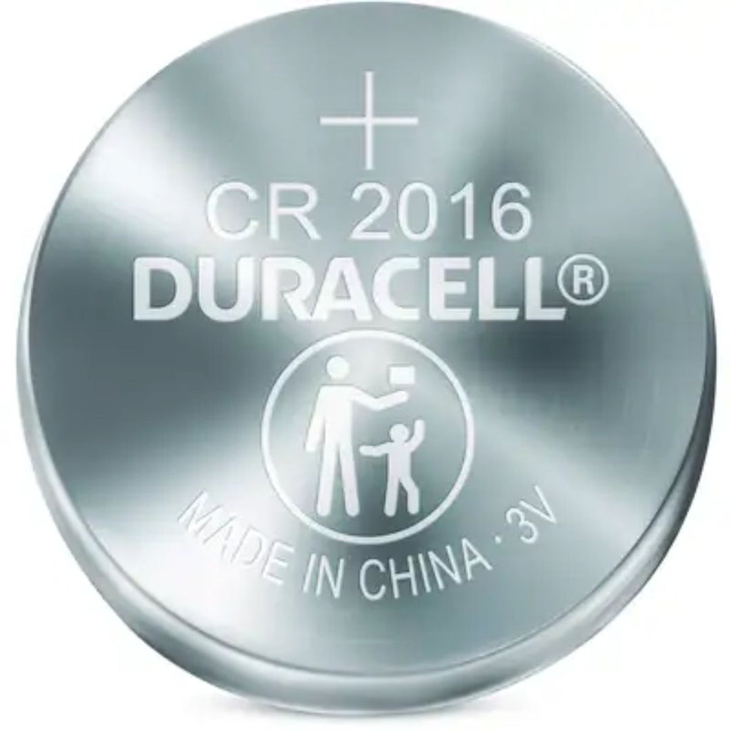 Duracell CR2016 3V Lithium Coin Battery,1 Battery use in keyfobs, Scales, wearables and Medical Devices (1 battery)