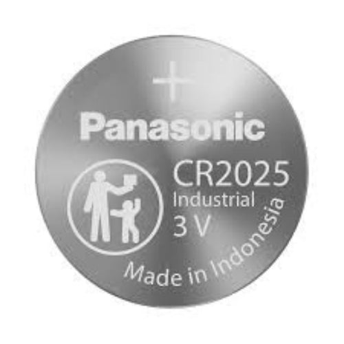 Panasonic CR2025 3V Lithium Coin Battery, 1 Battery