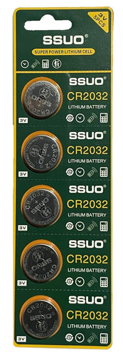 CR2032 3V Batteries (Pack of 100) Best USE for Car Key Remotes (Key Fobs), Wristwatches, Medical Devices, Fitness Devices, CMOS Battery, Computer Motherboards, Toys & Games, Calculators  SSUO CR 2032 BATTERY