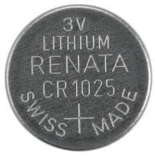 CR1025 Renata Lithium Coin Battery, 1 battery - Royal Technologies :::::  genuinebattery.com