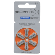 PowerOne P13 Hearing Aid Battery (6 Batteries pack) - Royal Technologies :::::  genuinebattery.com