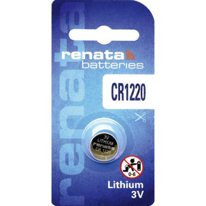 CR1220 Renata Lithium Coin Battery, 1 battery - Royal Technologies :::::  genuinebattery.com