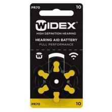 Widex Size 10 Hearing Aid Battery (6 Batteries Pack) PR70 - Royal Technologies :::::  genuinebattery.com
