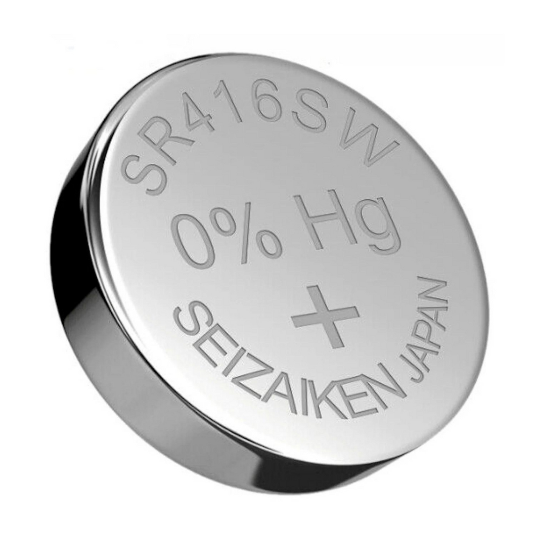 SR416SW 337 Seizaiken Silver Oxide Battery, 1 Battery - Royal Technologies :::::  genuinebattery.com