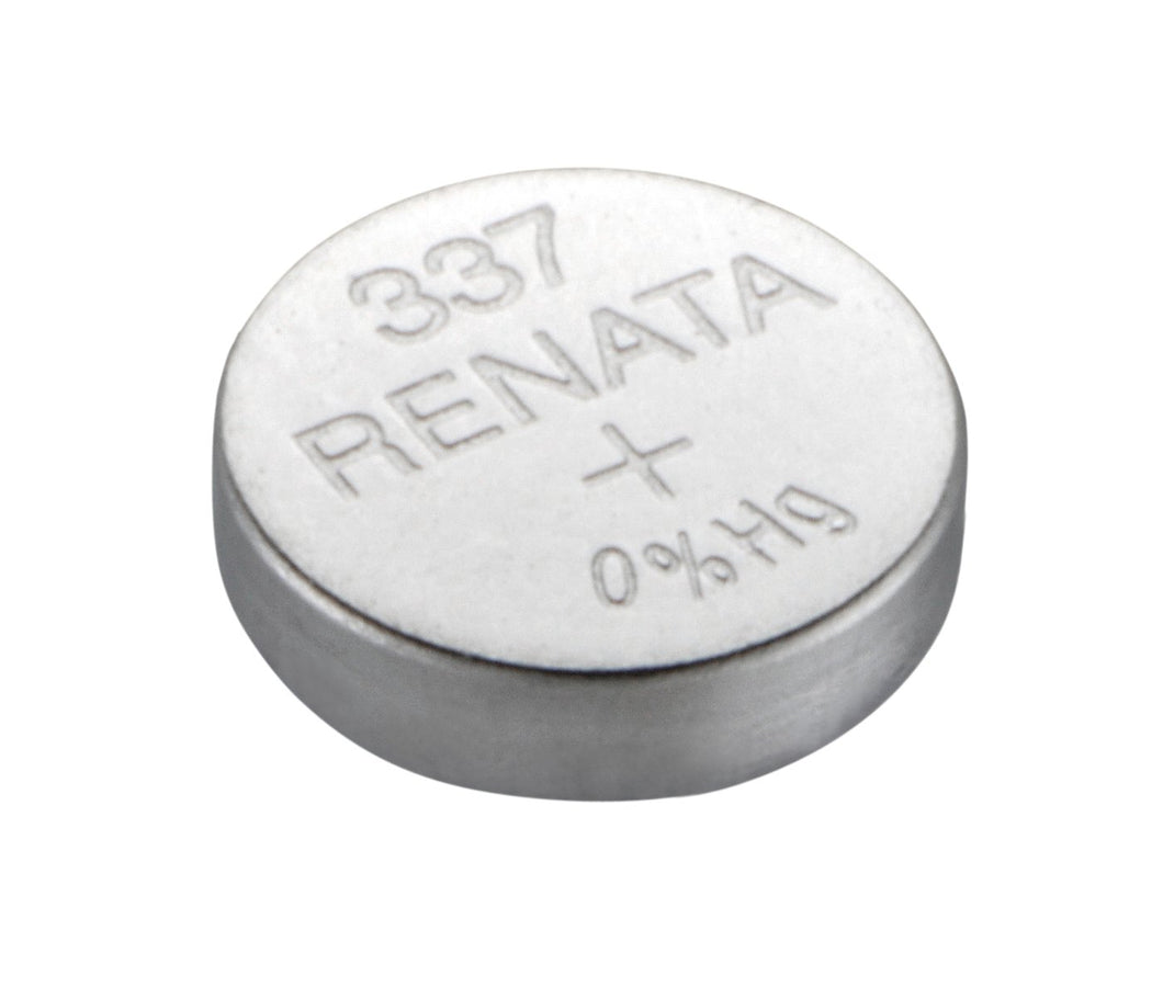 Renata 337 (SR416SW)Silver Oxide Battery 1.55V , 1 Battery - Royal Technologies :::::  genuinebattery.com