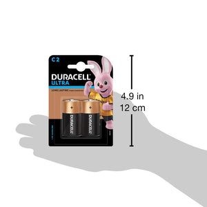 Duracell Ultra Alkaline C Battery, 2 pcs - Royal Technologies :::::  genuinebattery.com