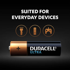 Duracell Ultra Alkaline AA Battery, 6 Pieces - Royal Technologies :::::  genuinebattery.com