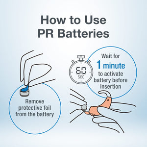 Panasonic Hearing Aid Battery (Size PR675/PR44, Pack of 6 Batteries) - Royal Technologies :::::  genuinebattery.com