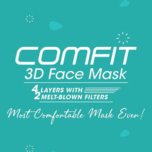 Romsons Comfit 3D face mask (GS-6146) 25 Pcs - Royal Technologies :::::  genuinebattery.com