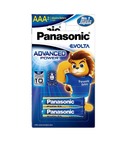 Panasonic EVOLTA AAA Battery (Pack of 2) - Royal Technologies :::::  genuinebattery.com