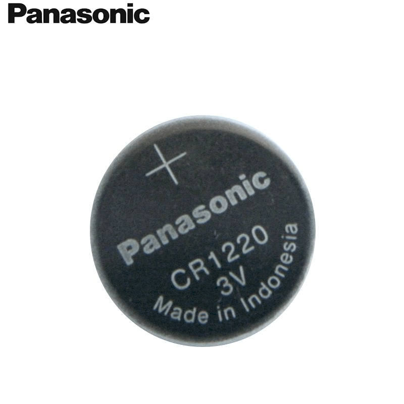 Panasonic CR1220 3V Lithium Coin Battery, 5 Batteries - Royal Technologies :::::  genuinebattery.com