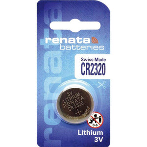 CR2320 Renata Lithium Coin Battery, 1 battery - Royal Technologies :::::  genuinebattery.com
